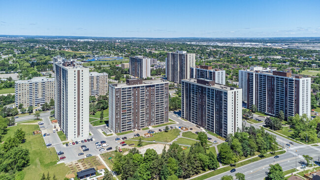 Photo aérienne - Ross Towers