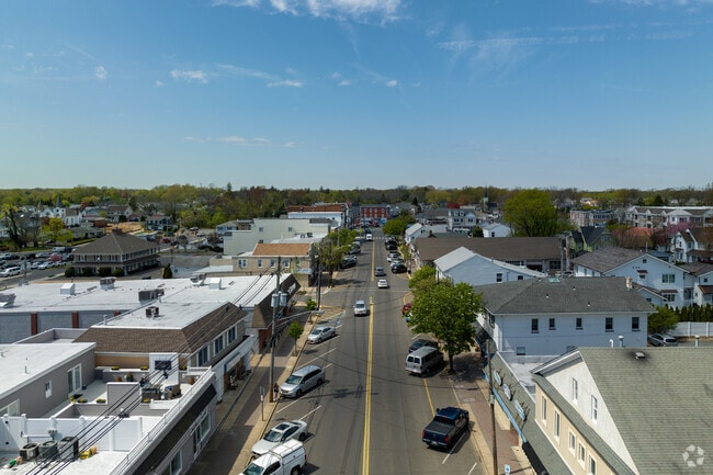 Aerial image of Downtown Manasquan