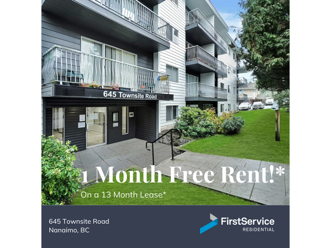 Parkside Manor Apartments Apartments 645 Townsite Rd Nanaimo, BC