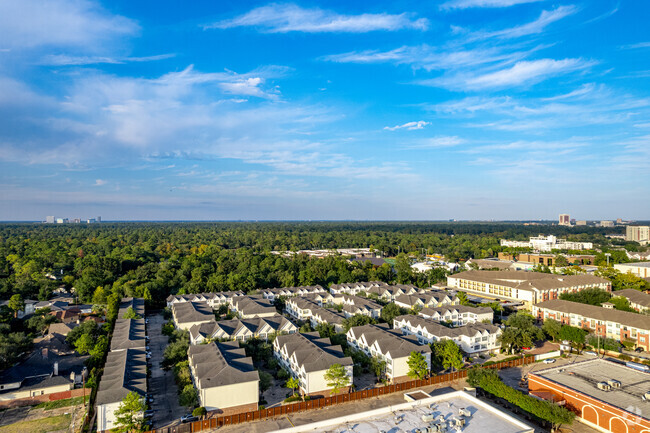 Aerial Photo - Piney Point Place Townhomes