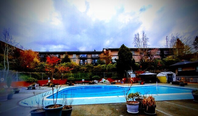 heated pool - 1425 S Puget Dr