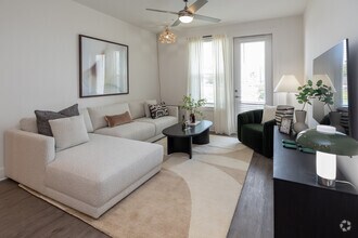 2BR, 2BA - 1,176SF-B1C- Living Room - The Maggie Flats