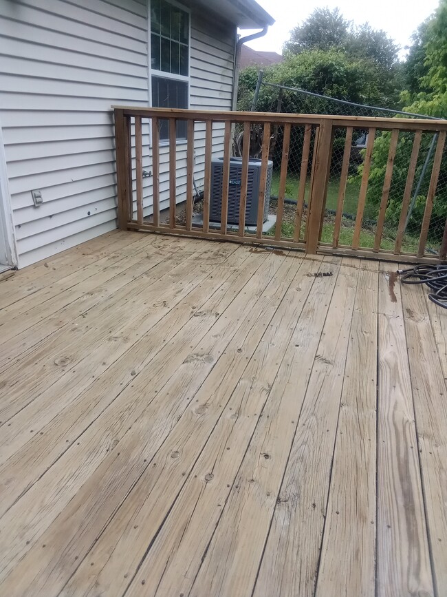 Fenced Backyard with Deck - 1360 Bellshire Terrace Dr