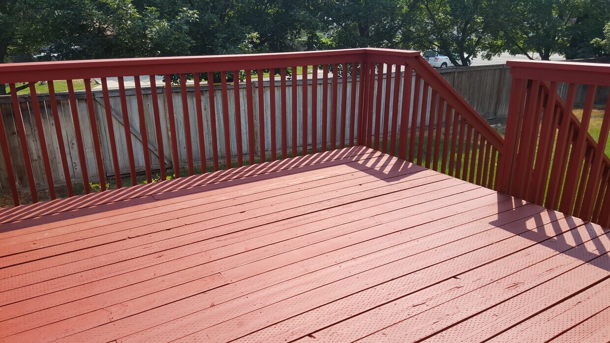 Deck just off of dining room - 974 W Starling Ave