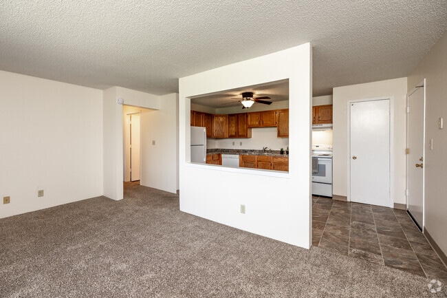 2BR, 1BA - 850SF - Living Room - Park Ridge Apartments