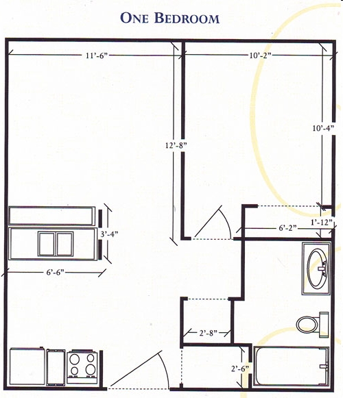 1BR/1BA - Brenden Gardens