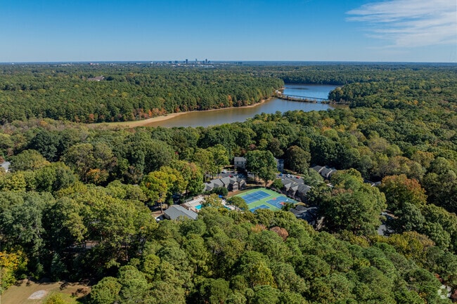 Aerial - Wildwoods Of Lake Johnson