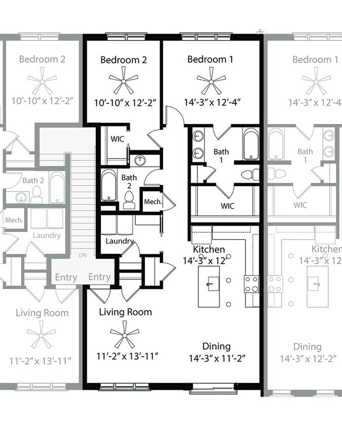 Foto principal - 2022-BUILT BURKITT COMMONS CONDO WALKABLE ...