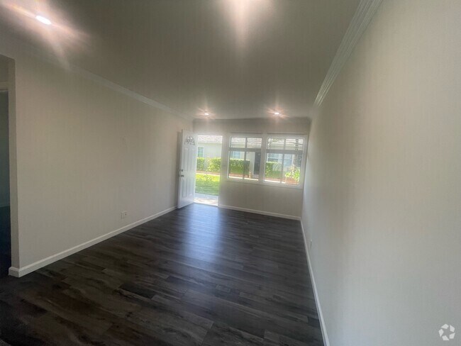 Front Courtyard View from the Living room - 1669 N Hollywood Way