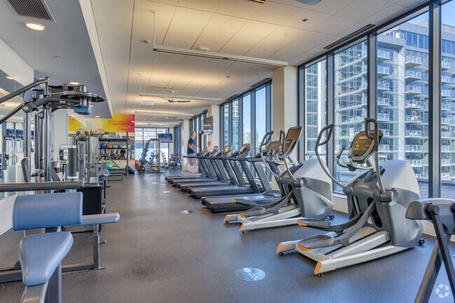 Fitness Center - The Gallery on Wells Apartments