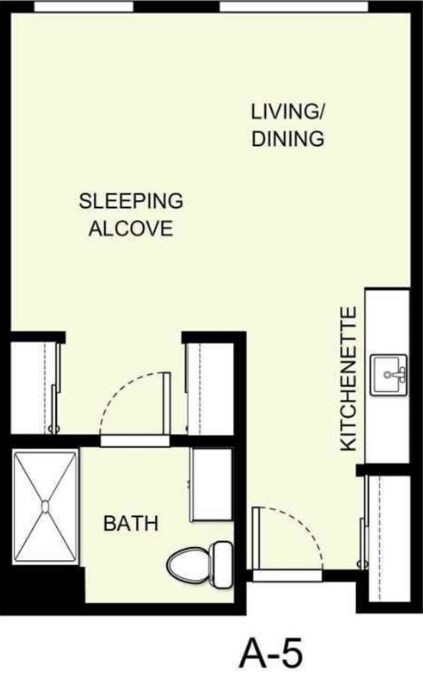 Plano de planta - Holiday South Wind Heights