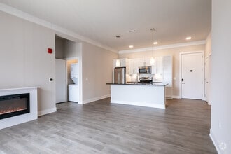 2BR, 2BA - Living/Dining/Kitchen - The Emery