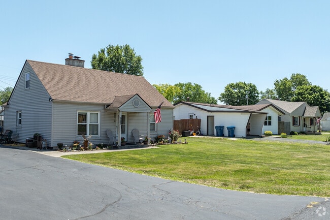 Riverside offers a wide variety of home styles for the residents.