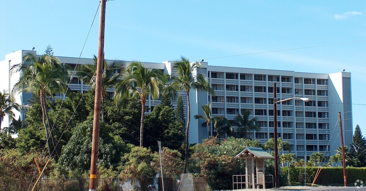 View from Farrington Highway - Makaha Beach Cabanas