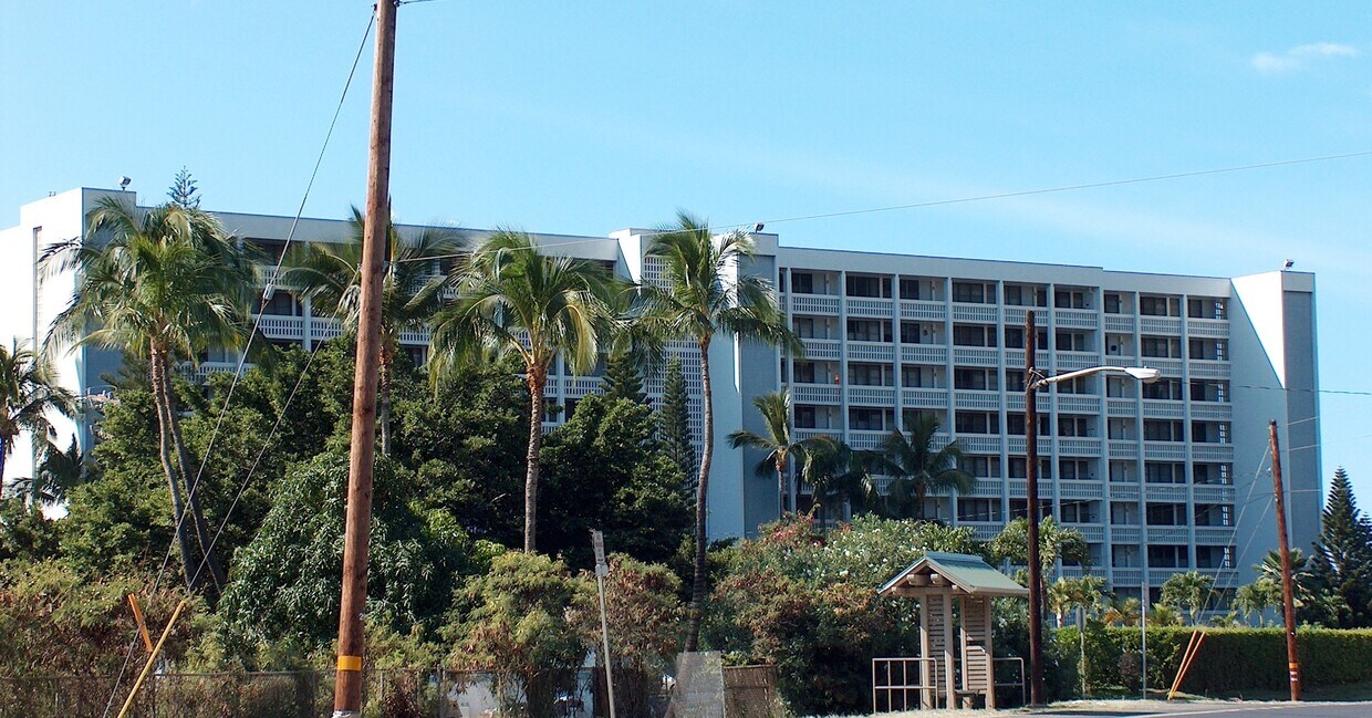 View from Farrington Highway - Makaha Beach Cabanas