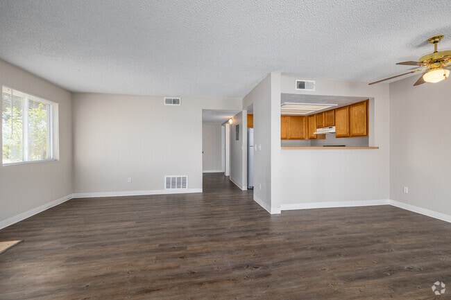 The Verona 2BR, 2BA - 900SF - Kitchen / Living Room - Toscana