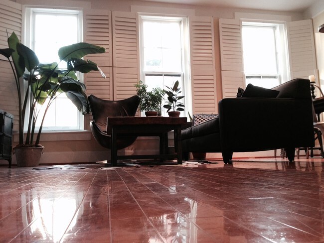 Gorgeous hard wood floors - 1118 10th St NW