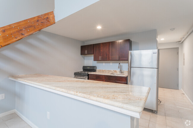 1 BR 1 BA - Kitchen - Cumberland Lofts