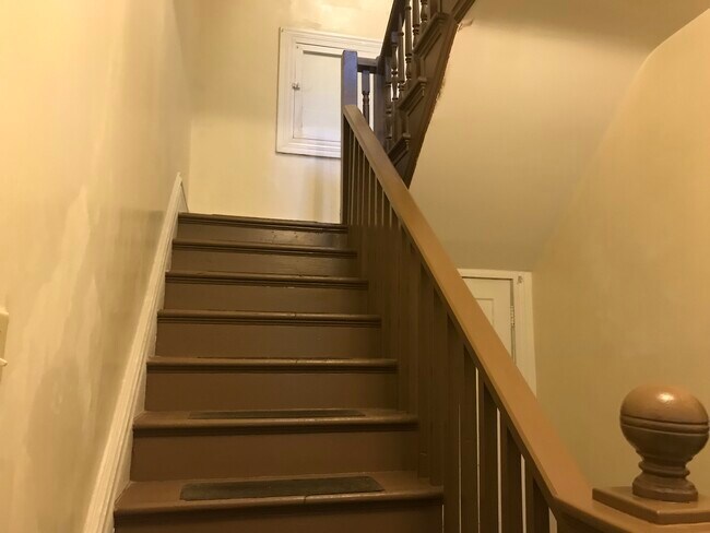 stairs to 2nd fl - 2719 Wood St
