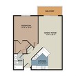 1A - 1 Bedroom-Handicap Acc