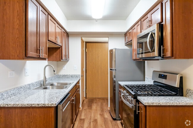 1 habitación, 1 baño - Ashley (remodelación) - Cocina - Orchard Lakes Apartments