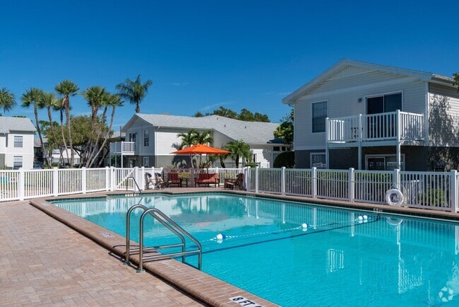 Resort-style Swimming Pool and Deck - Mystic Bay Apartments