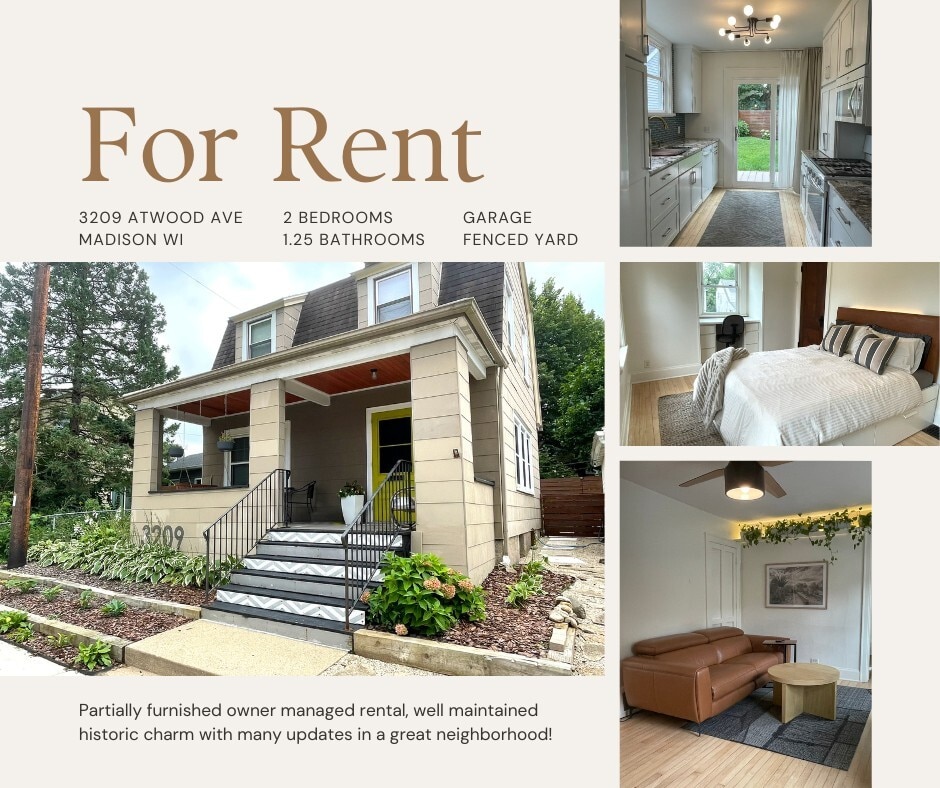 Bienvenido a su nuevo hogar en el corazón de Madison - 3209 Atwood Ave
