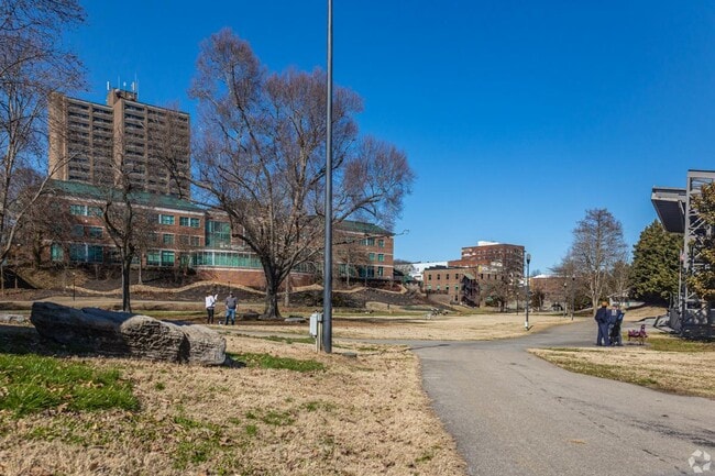 There are greenspaces both in the city of Maryville and outside of it.