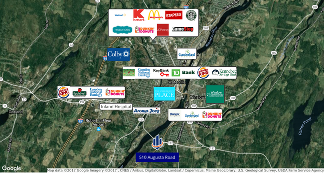 Retail Map - Goudreau's Retirement Inn