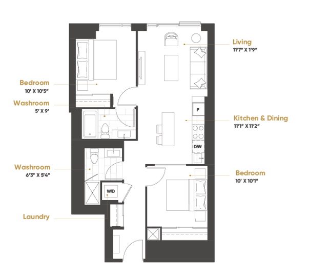 Interior Photo - Gerrard West