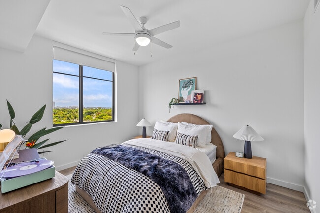 The Vine 2BR, 2BA - 977SF - Bedroom - The Spruce