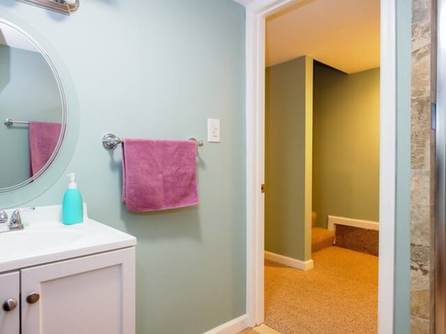 Half Bath on Main Floor for Entertaining - 3732 Falls Rd