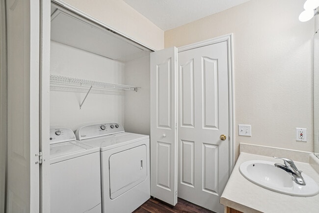 Bathroom/Laundry - Sterling Pointe Apartments