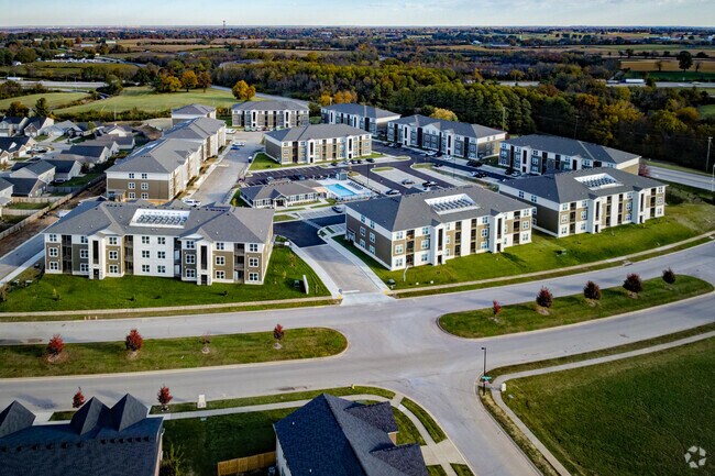 Aerial - Kearney Ridge - Affordable Housing