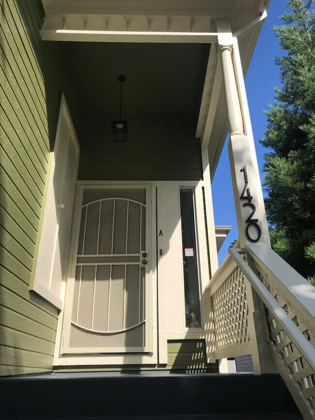 Front door - 1420 Market St