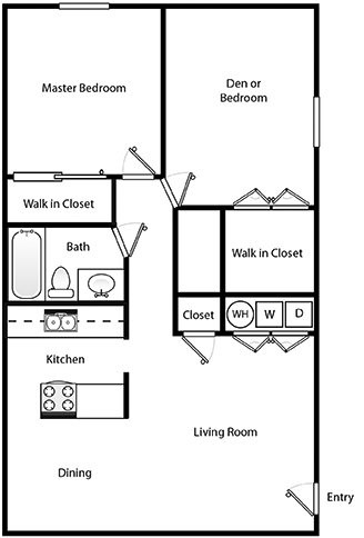 Plano de planta - Fort Meigs at Levis