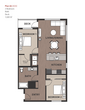 2 Bedroom Plan 2A