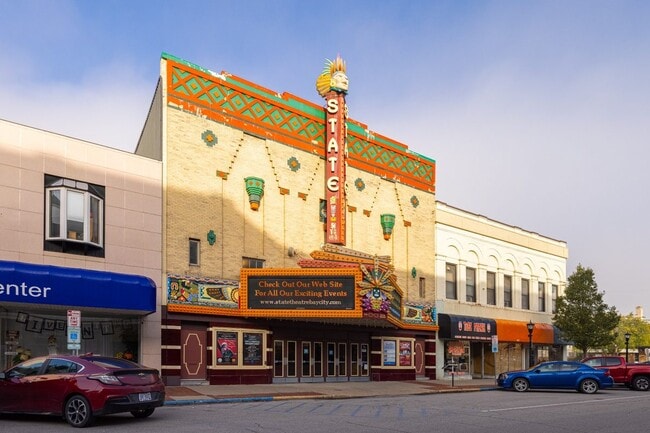 The historic State Theatre building