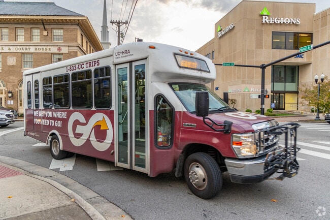 Cookeville has some form of public transportation to get around town.