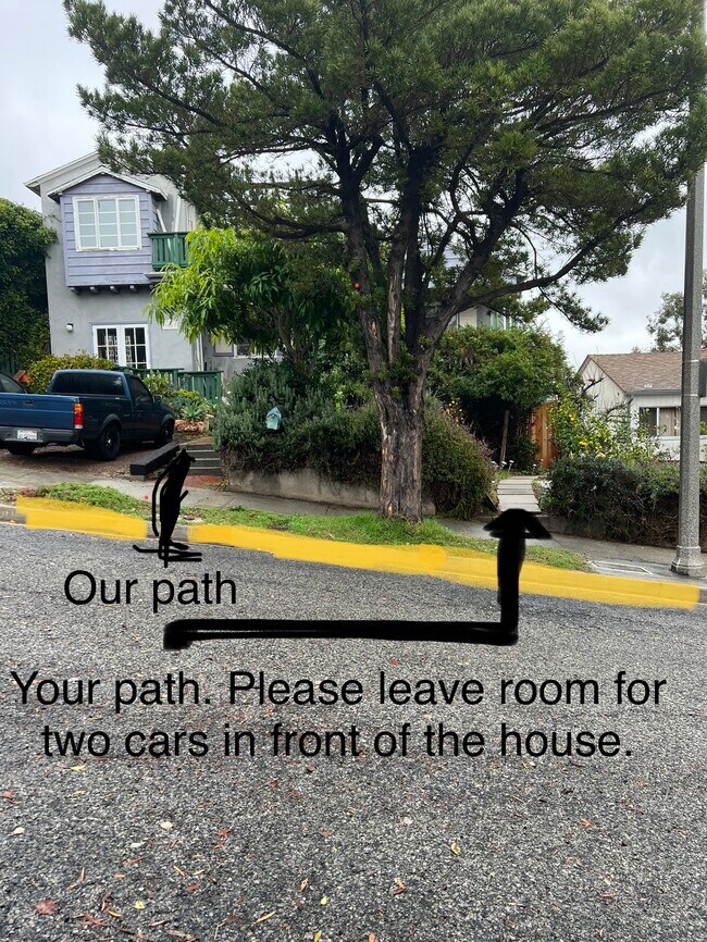 Street Parking in front of house - 3003 Prospect Ave