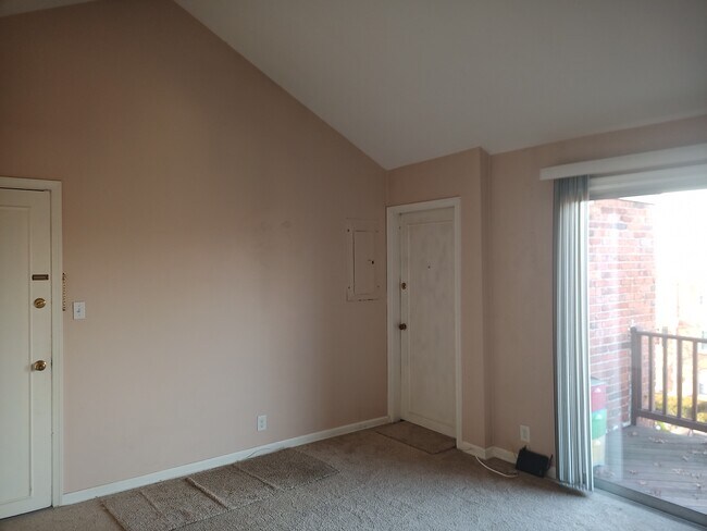 Door leads to back exit stairs. - 500 Alden Rd