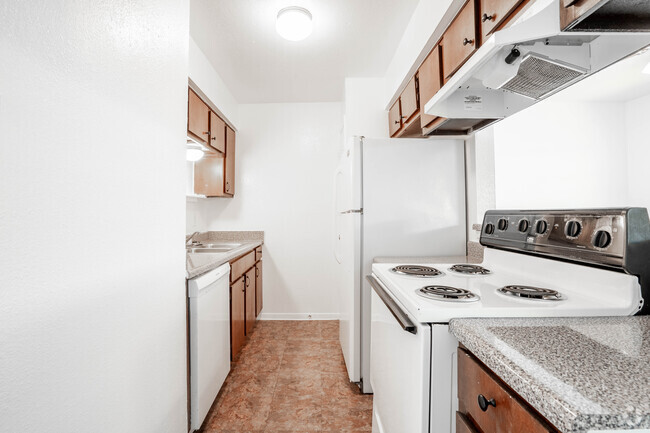 2 BR, 1 BA - Kitchen - Foley Hill Apartments