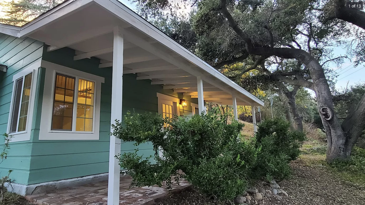 front of house - 1501 Old Topanga Canyon Rd