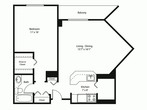 1 Bed/1 bath