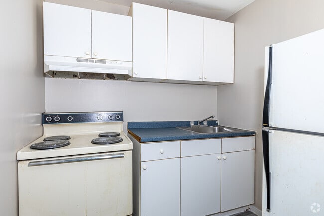 Cocina - Elliott Street Apartments