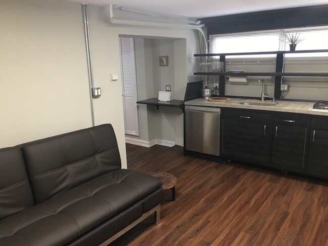 Laptop work station. - 415 9th St