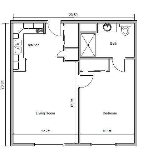 1HAB/1BA - The Village of Hillside Harbor