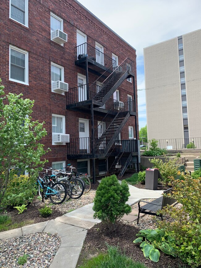 Exterior Fire Escapes - 531 S 18th St
