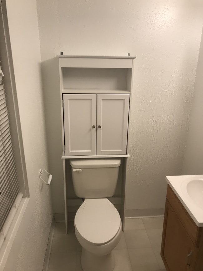 New bathroom cabinet! - 816 E Grove St