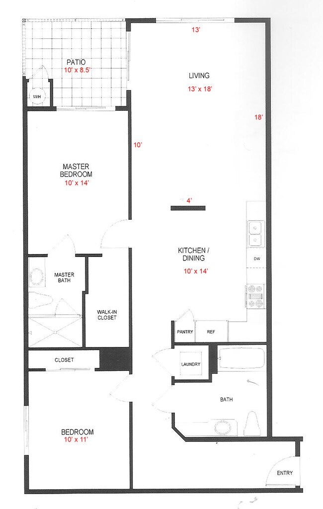 Floor plan - 2978 Ripple Pl